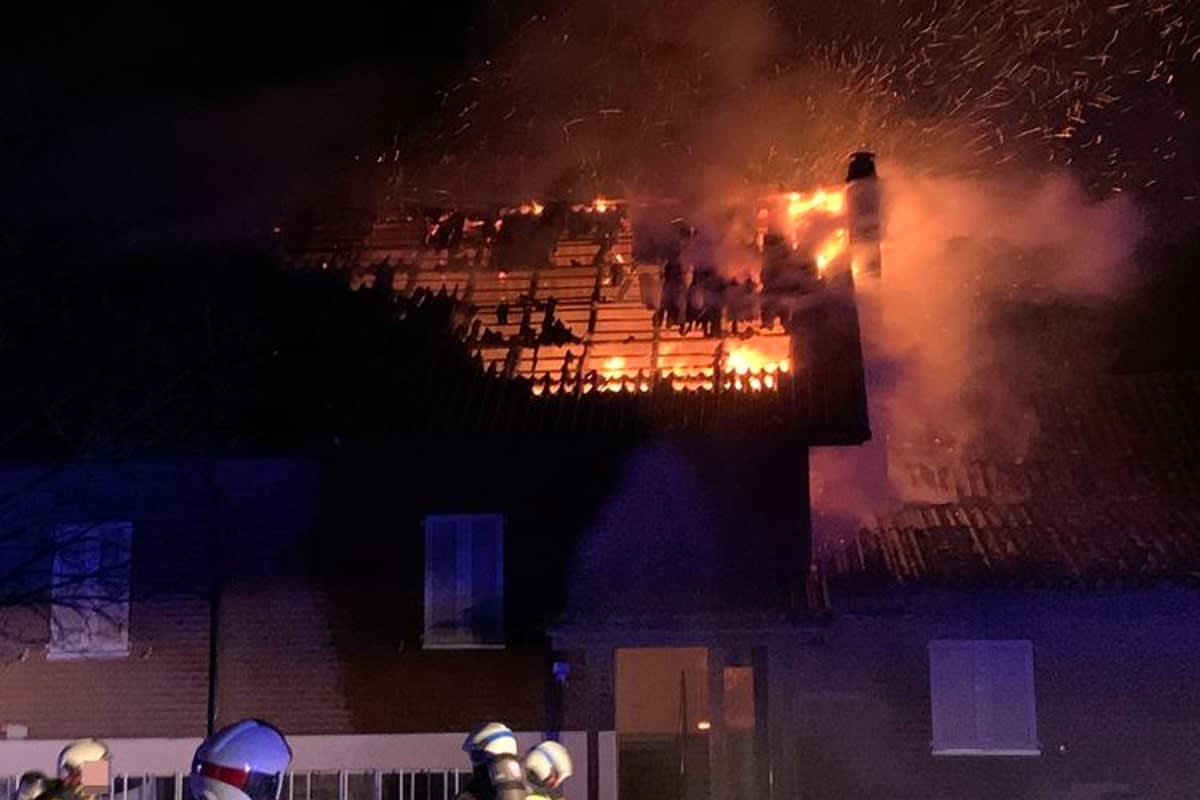 Däniken SO - Technischer Defekt führte zu Brand in Schützenhaus