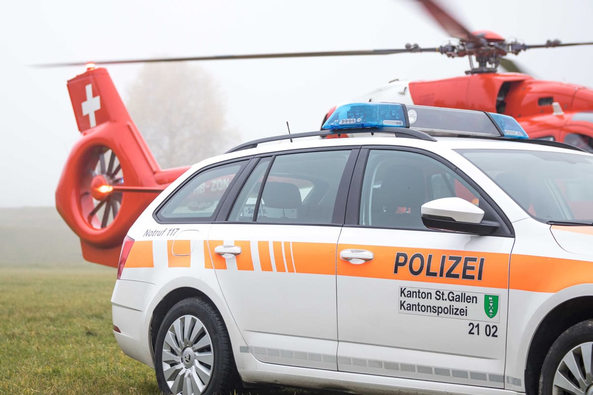 Walde SG – 28-Jähriger bei Forstunfall schwer verletzt