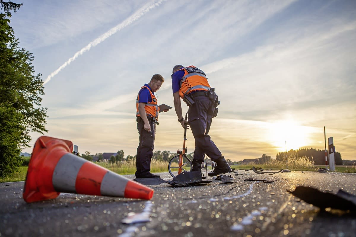 Stadt Luzern – Zwei Rennradfahrer bei Unfall schwer verletzt