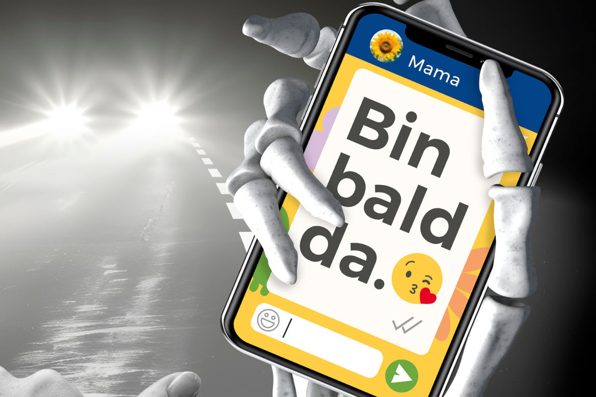 Neue Kampagne gegen Ablenkung im Strassenverkehr