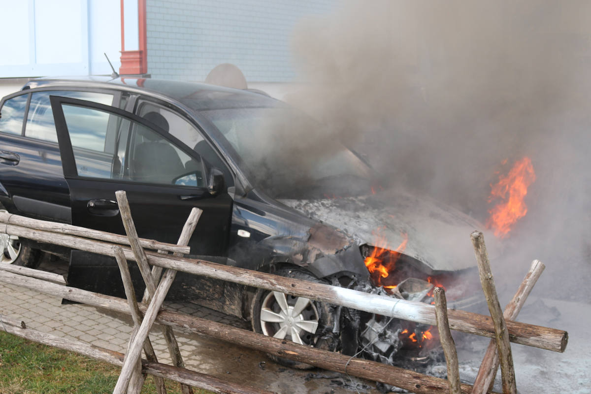 Appenzell AI – Totalschaden nach Fahrzeugbrand