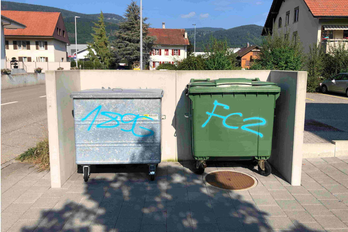 Wolfwil, Niederbuchsiten, Oberbuchsiten SO – Zahlreiche Sachbeschädigungen durch Graffitis