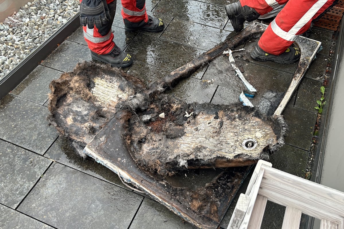 Maienfeld GR – Brand in Badezimmer durch Teelicht