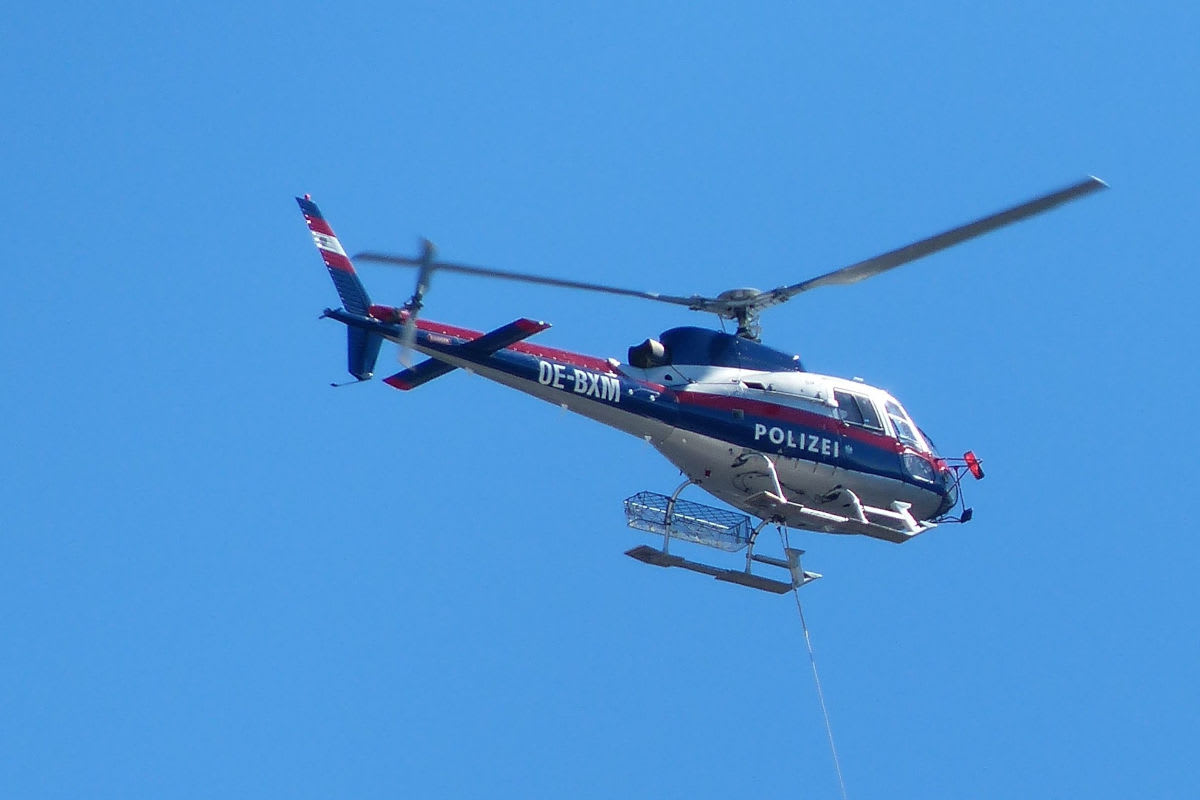 Bad Hofgastein – Polizeihubschrauber rettet mehrere Wanderer
