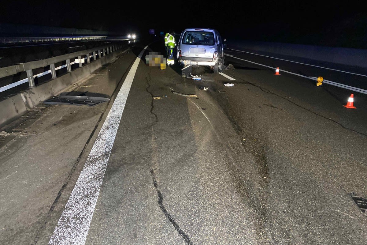 Wiedlisbach SO - Autolenker nach Unfall auf der A1 verletzt