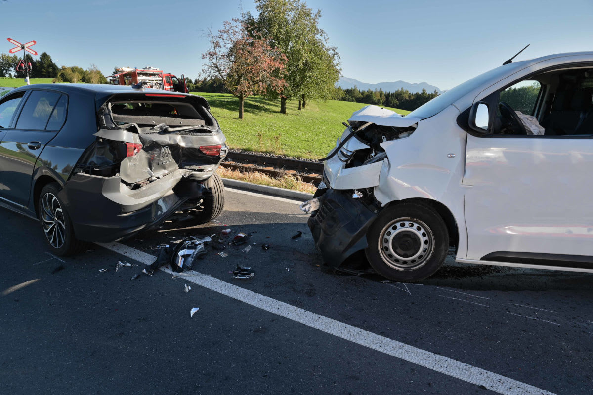 Hochdorf LU – Drei Fahrzeuge in Auffahrunfall verwickelt