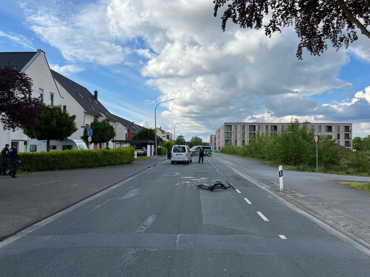 Paderborn – Teenager bei E-Scooter-Unfall schwer verletzt