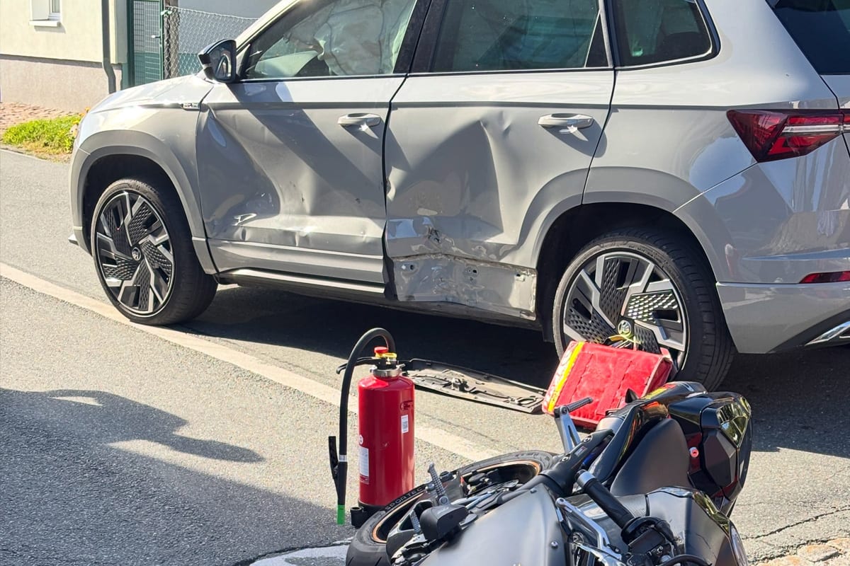 Hirschberg – Tödlicher Unfall von Pkw und Motorrad