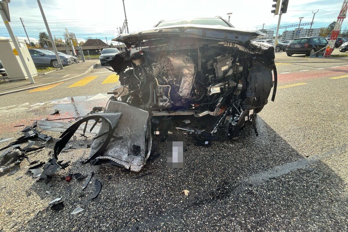 Solothurn – Unfall nach Rotlichtmissachtung