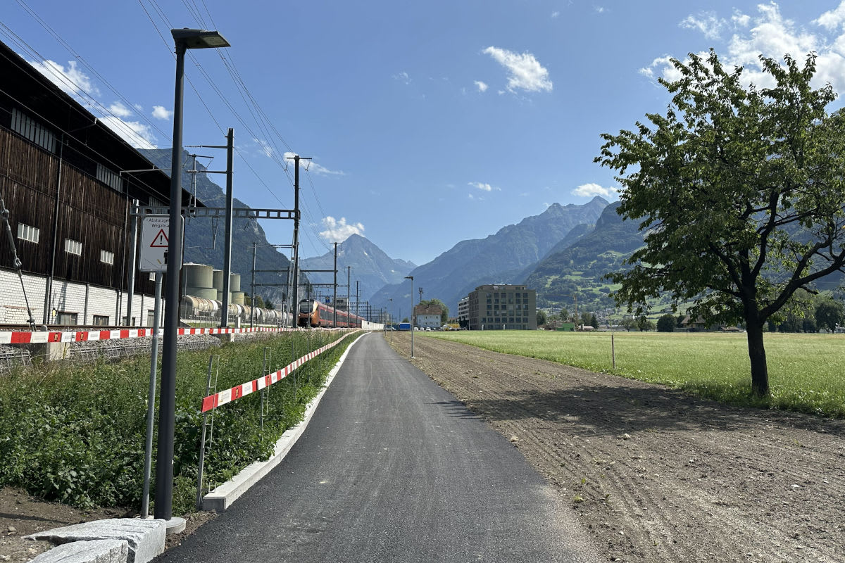 Byfangweg zwischen Altdorf und Seedorf wieder freigegeben