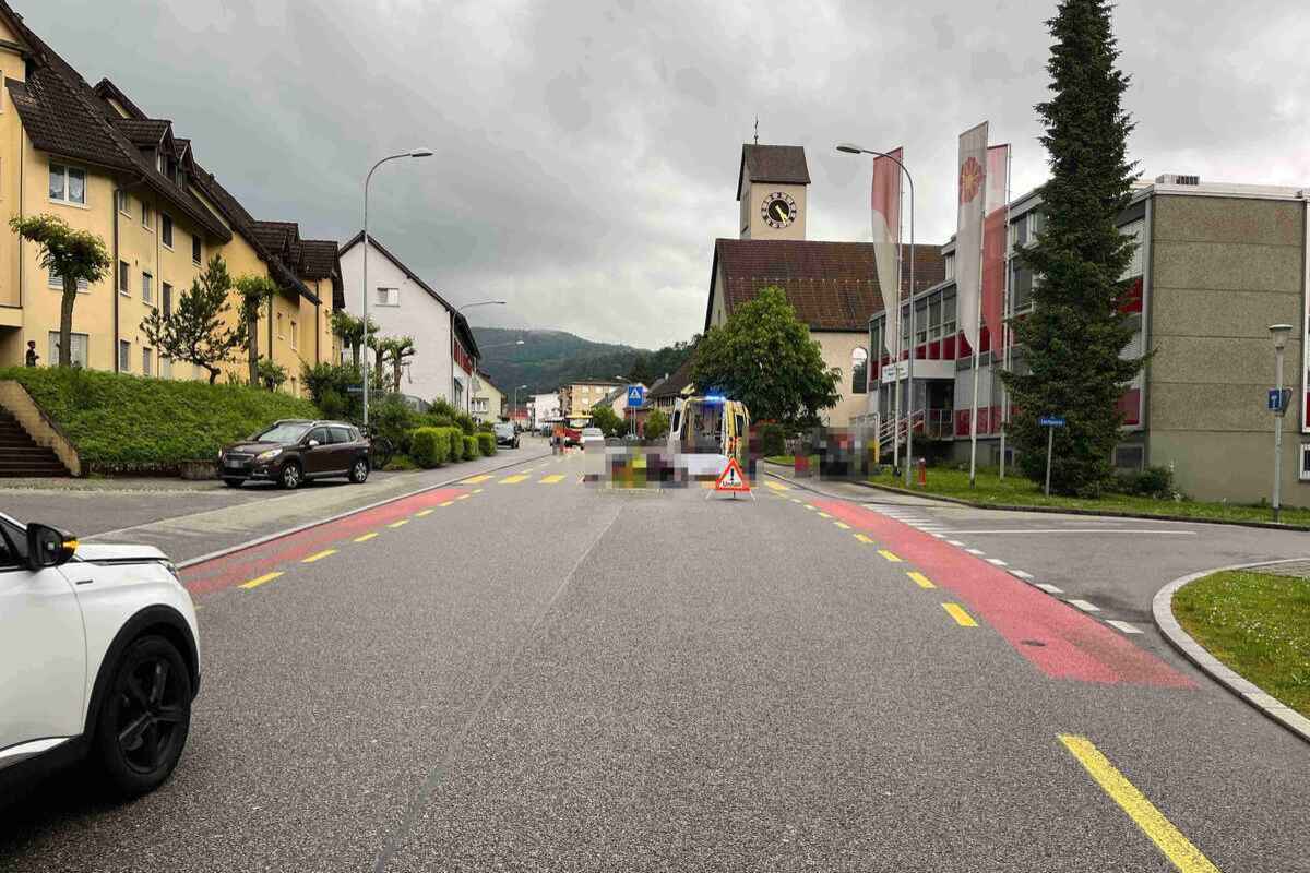 Trimbach SO - Fussgängerin von Roller erfasst und erheblich verletzt