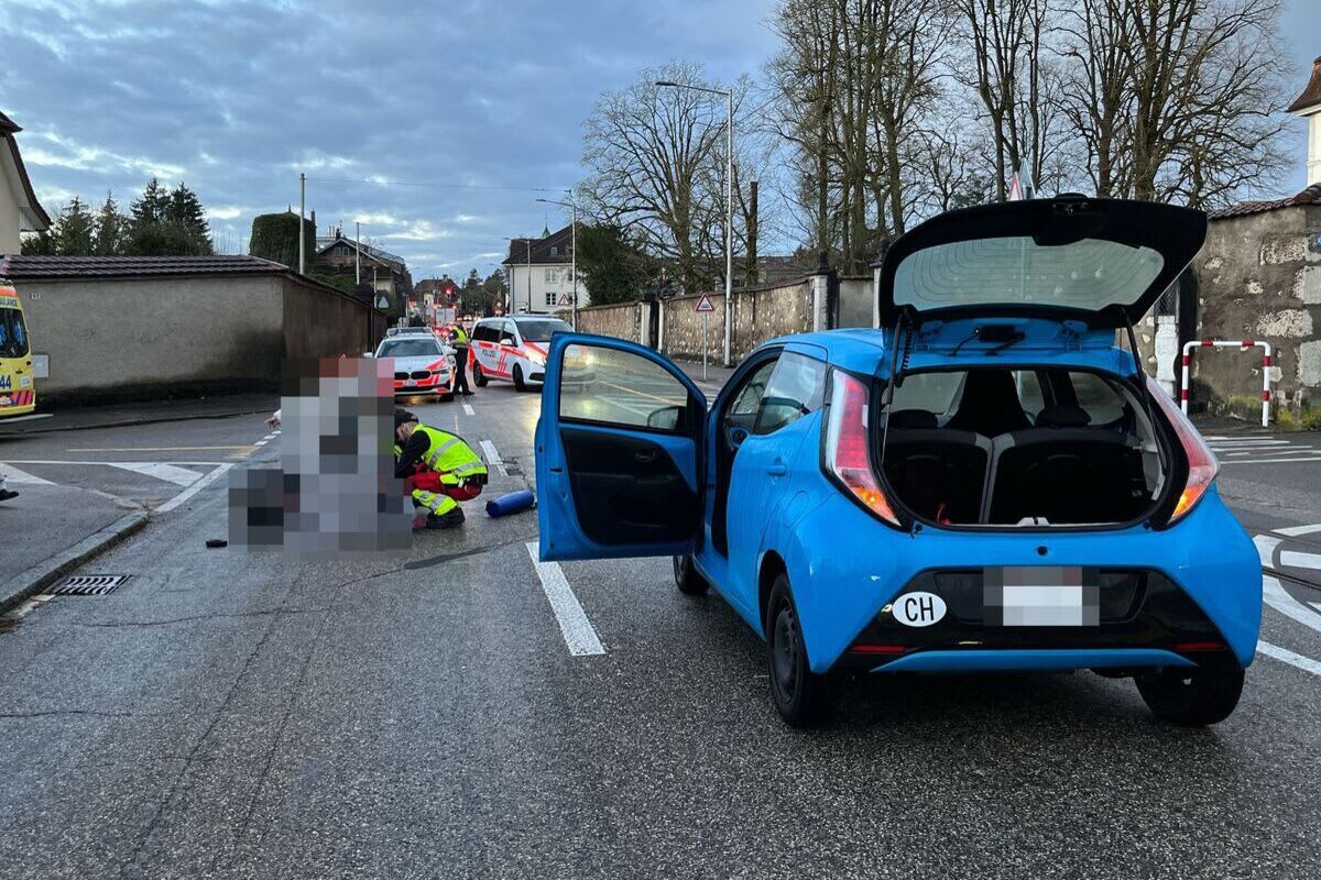 Solothurn – Autofahrerin (89) erfasst Fussgängerin 