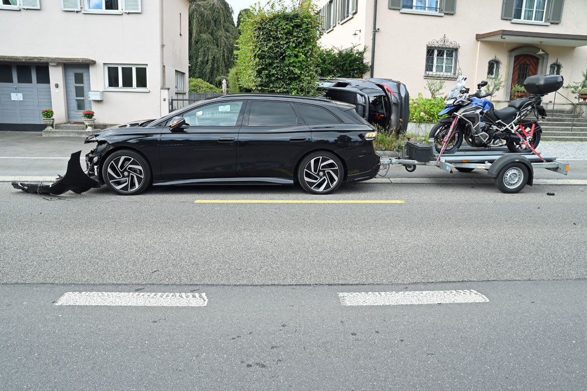 U-Turn in Luzern endet mit Unfall