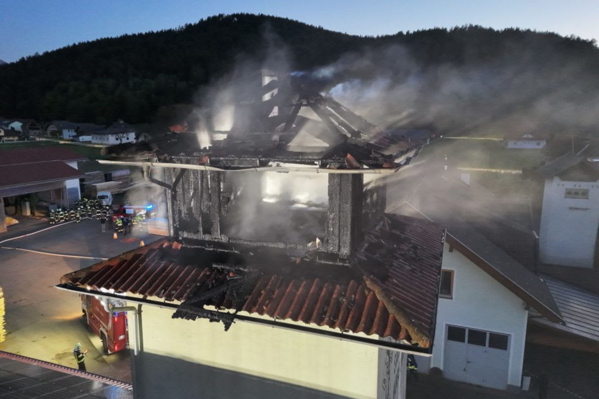 Bleiburg – Brand in Hackschnitzelsilo