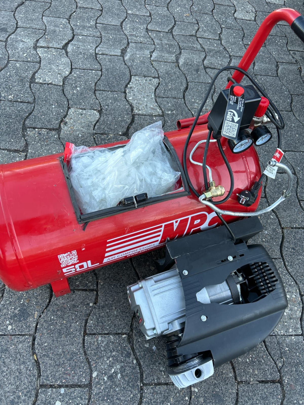 Bielefeld – 15 Kilo Crystal Meth im Kompressor entdeckt