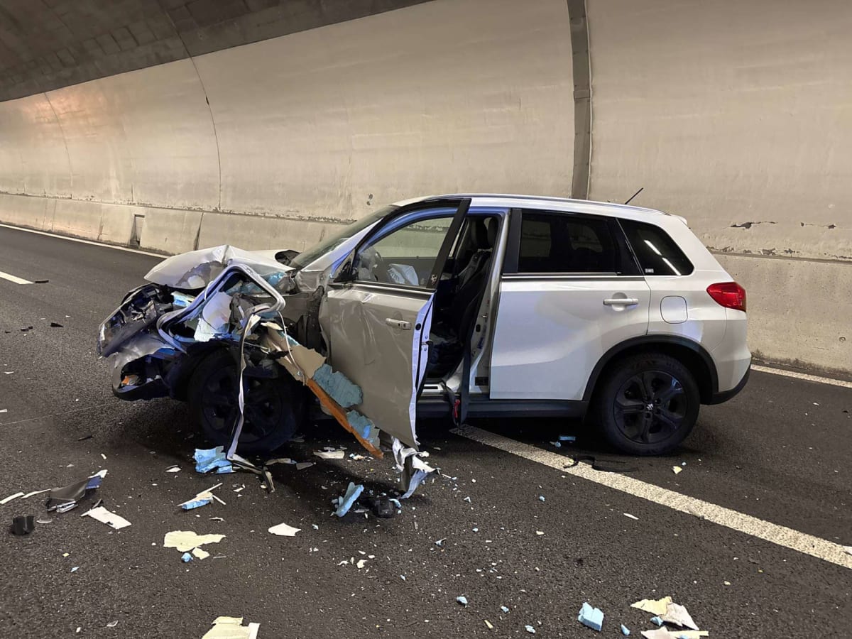 Unfall auf der A3 in Filzbach GL – Auto gerät auf Gegenfahrbahn