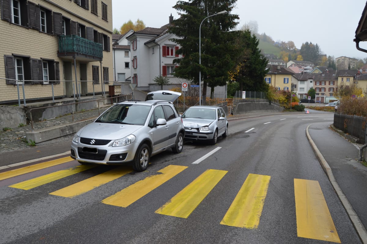 Auffahrcrash in Herisau
