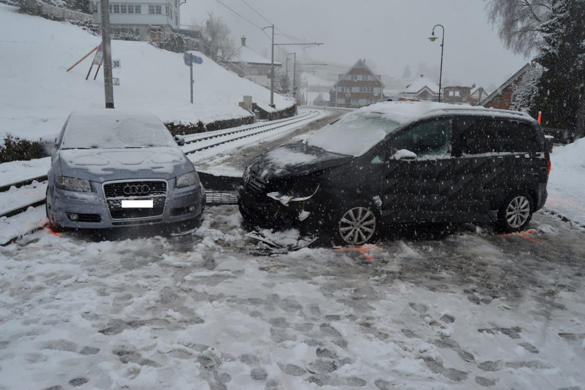Speicher AR - Im Schneegestöber kollidiert