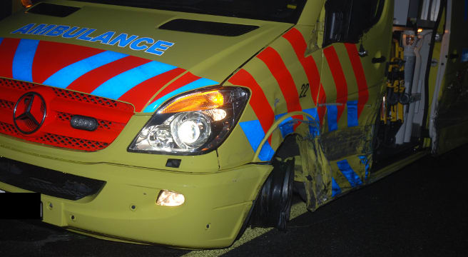 Kollision Auto - Ambulanz in Egerkingen