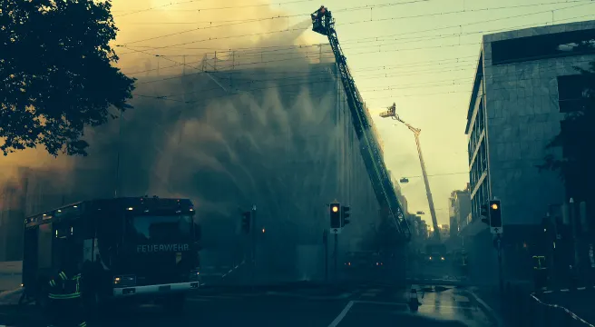 Grossbrand in der Zuger Innenstadt 