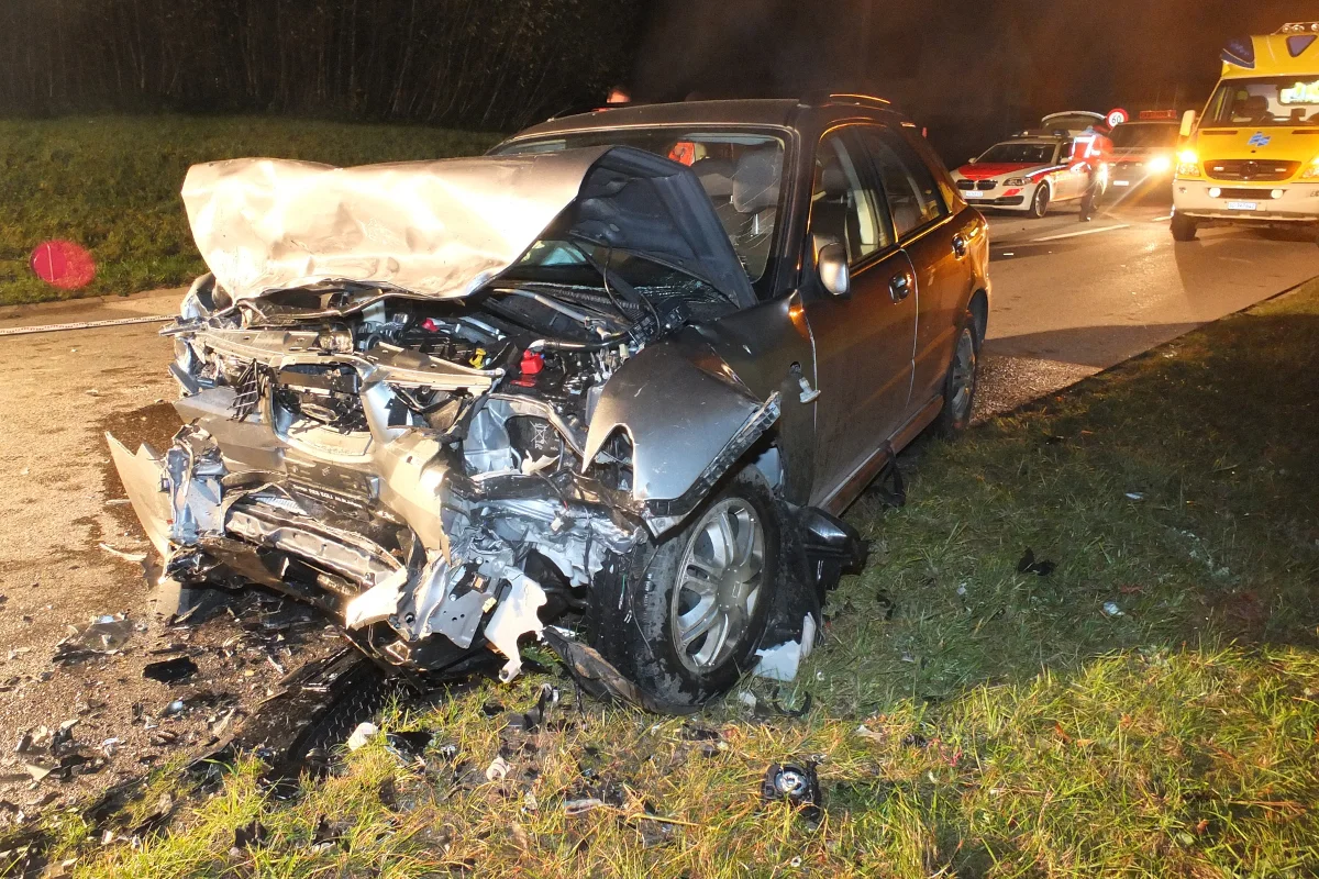 Während der Fahrt in Krummenau eingepennt