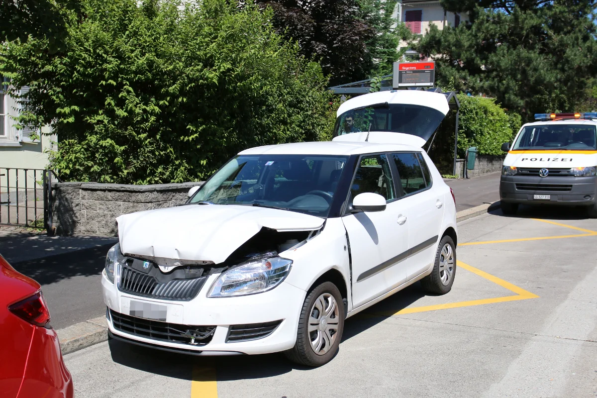 Auffahrcrash in St. Gallen