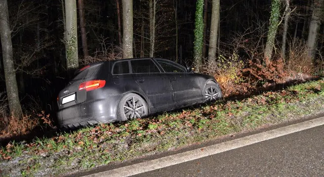 Verkehrsunfall in Lutzenberg