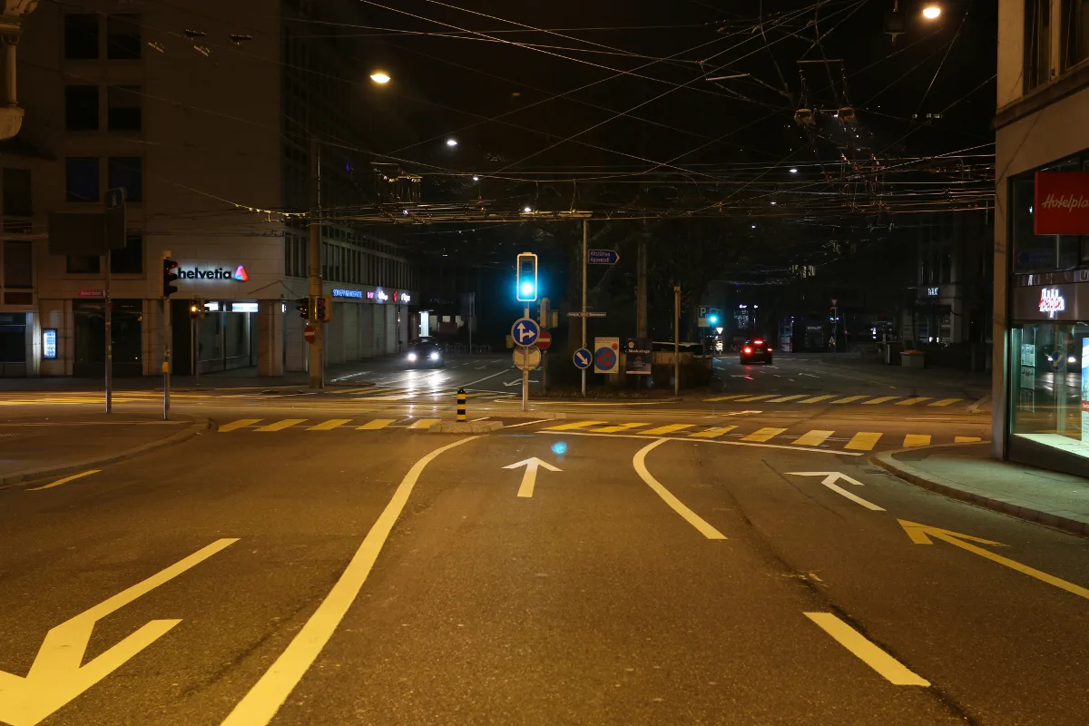 Unfall zwischen Auto und Velo in St. Gallen