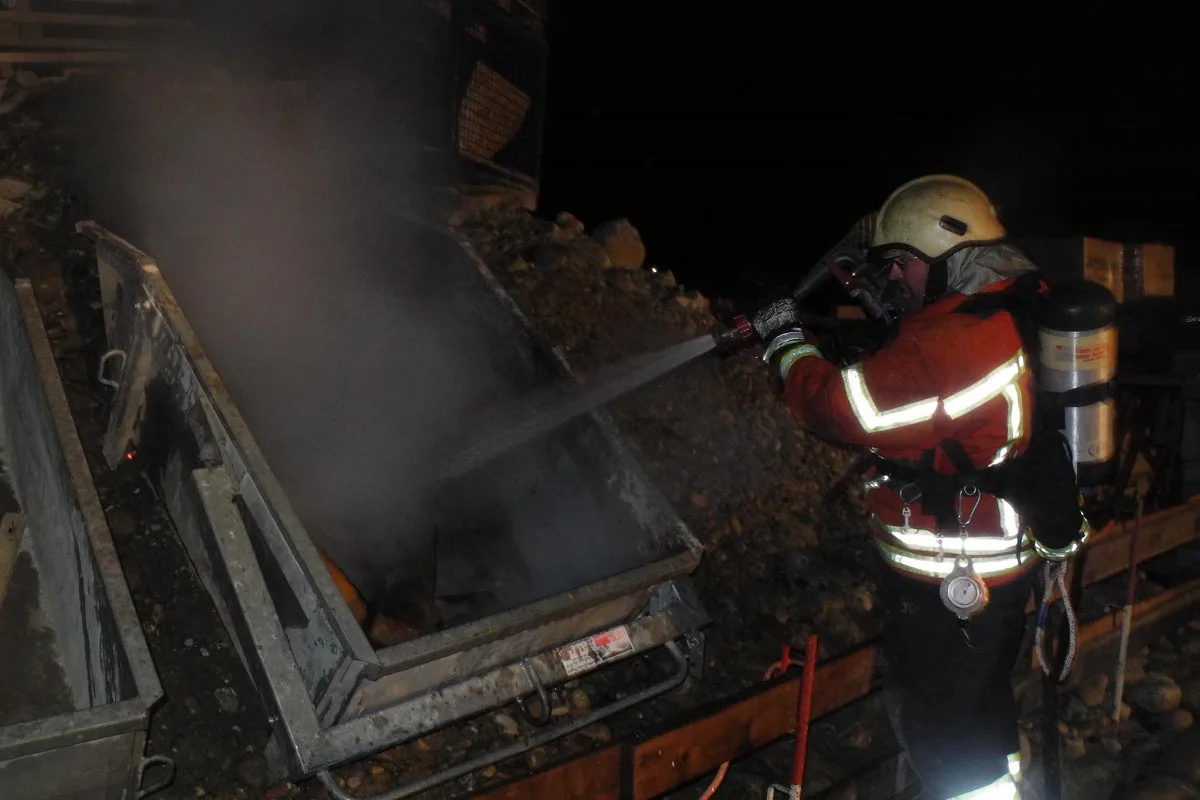 Feuerwehr in Siebnen gefordert