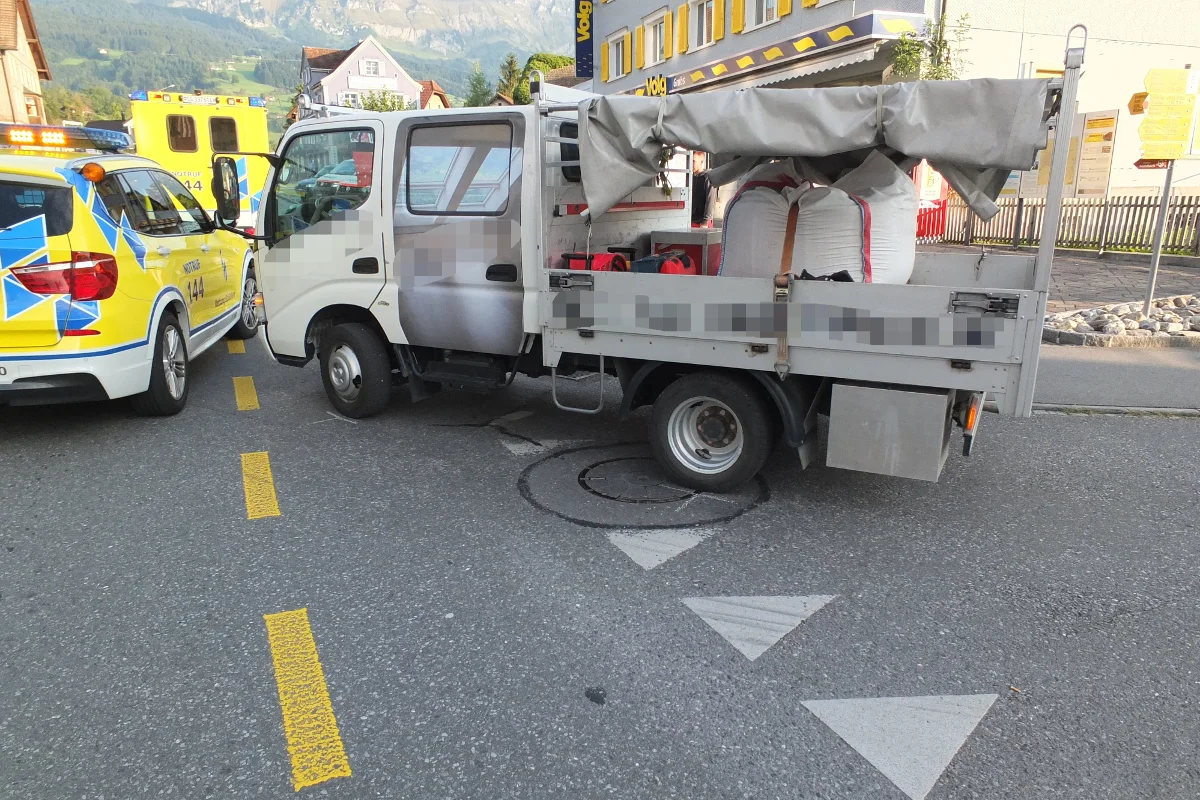 Velofahrer bei Kollision in Grabs verletzt