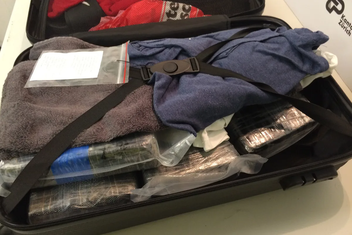 Flughafen Zürich: 8,5 Kilo Koks im Handgepäck