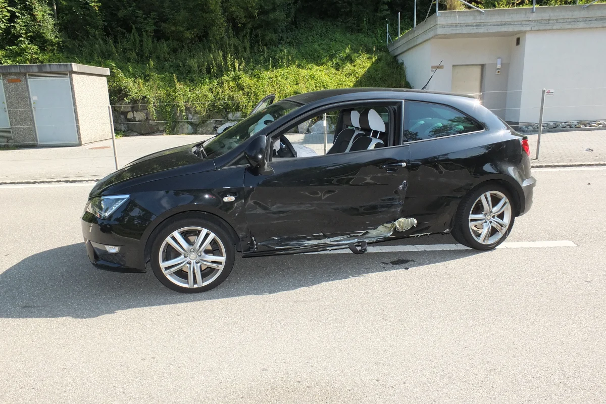 In Gossau beim Abbiegen verunfallt