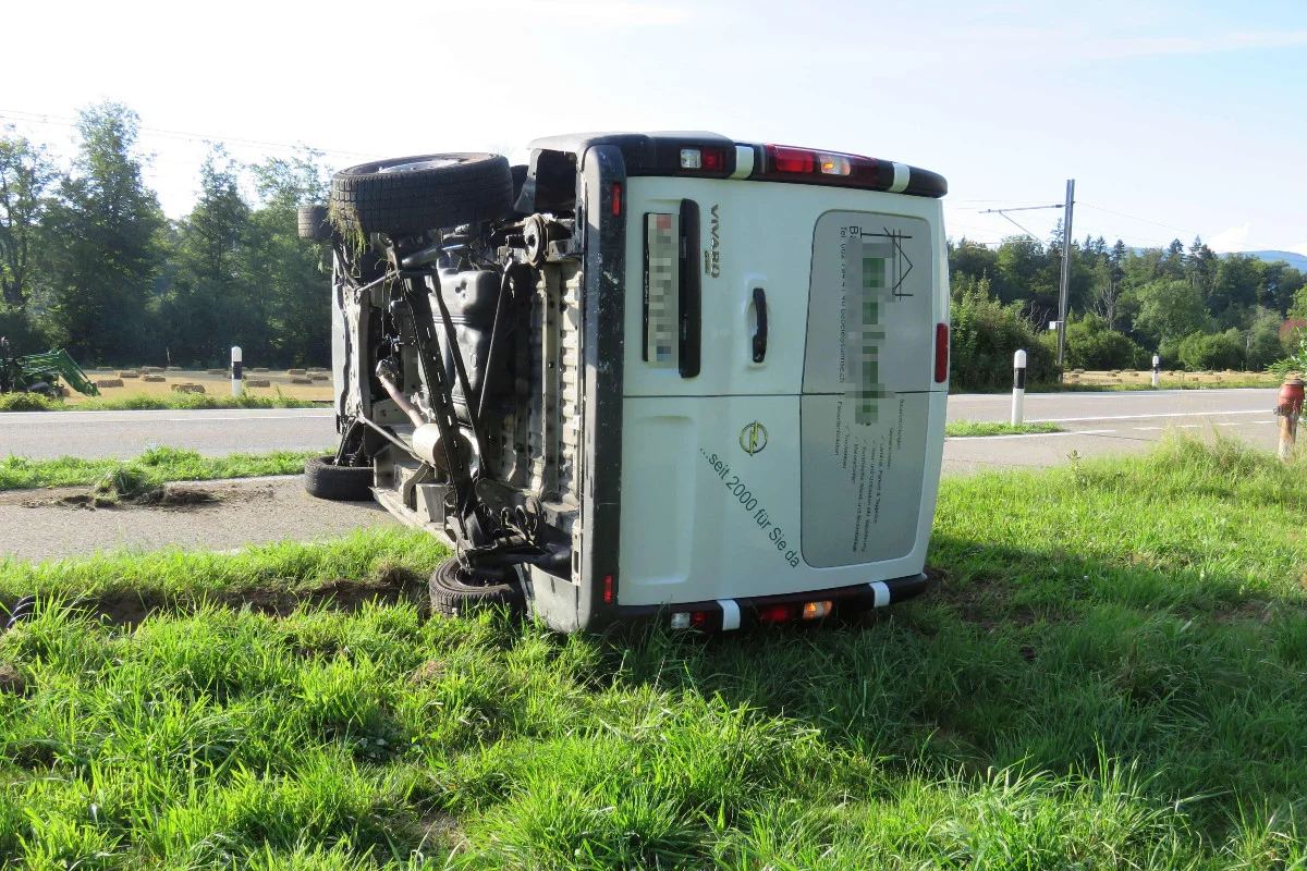 Murgenthal AG - Mit Auto auf Gegenfahrbahn geraten 