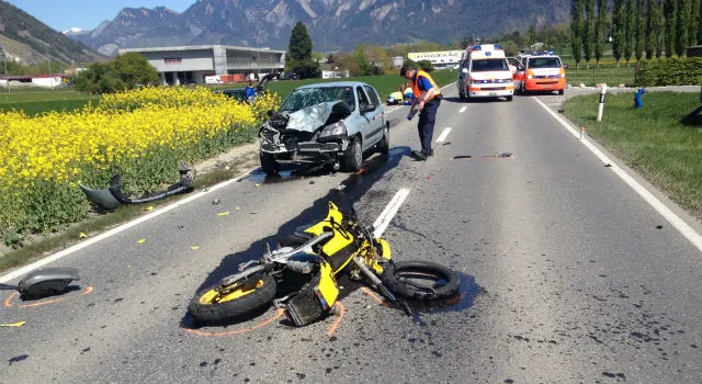Horror-Crash in Domat/Ems