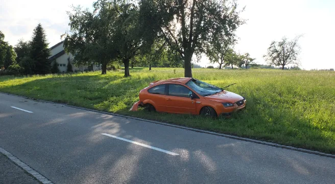 PW überschlägt sich in Mörschwil