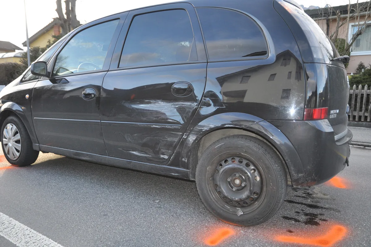 Verkehrsunfall in Vaduz und Ruggell