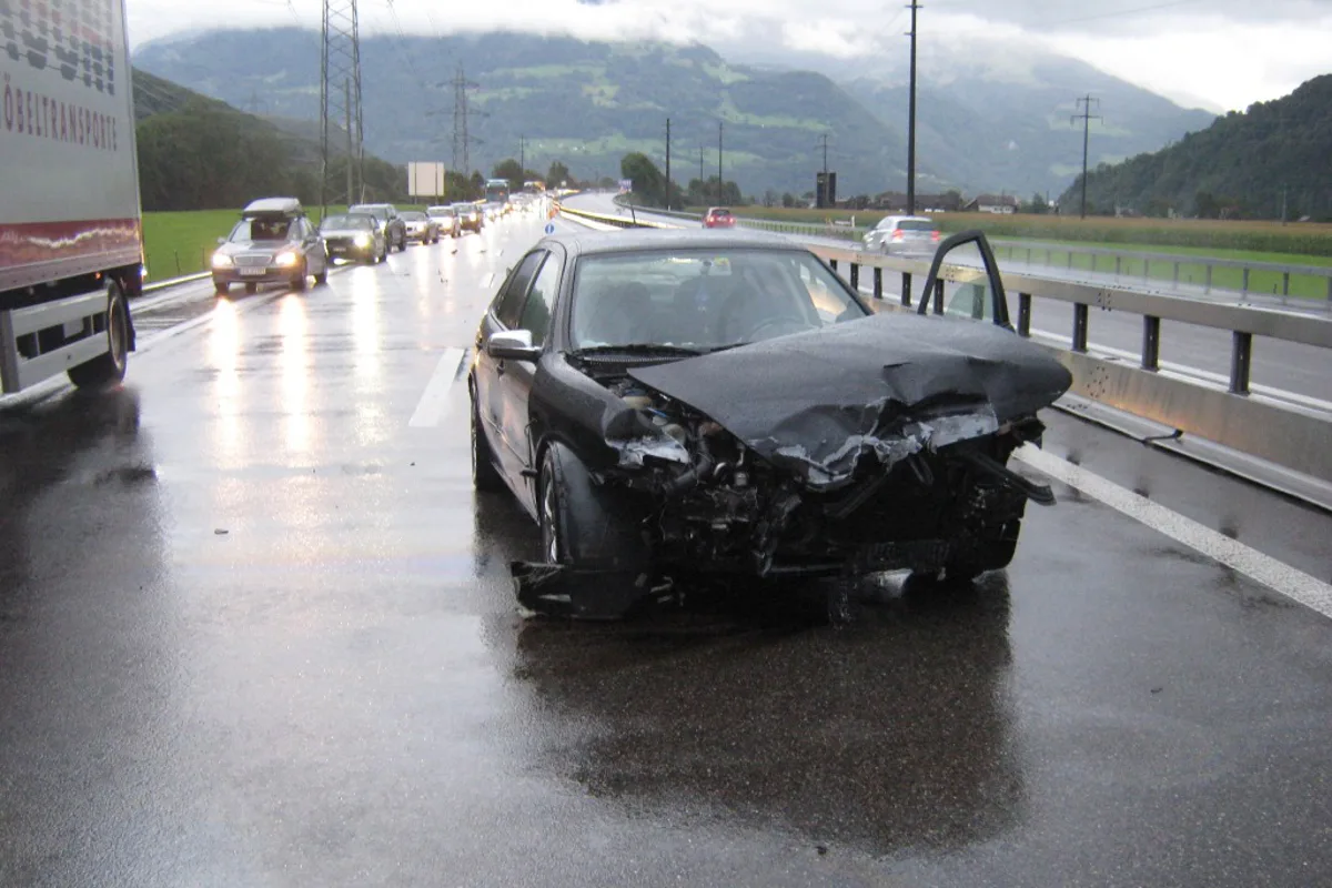 Unglück auf der A3 bei Bilten