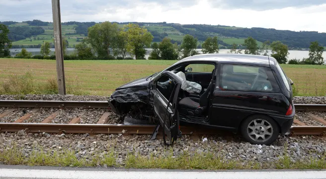 Zwei Verletzte nach Kollision in Gelfingen