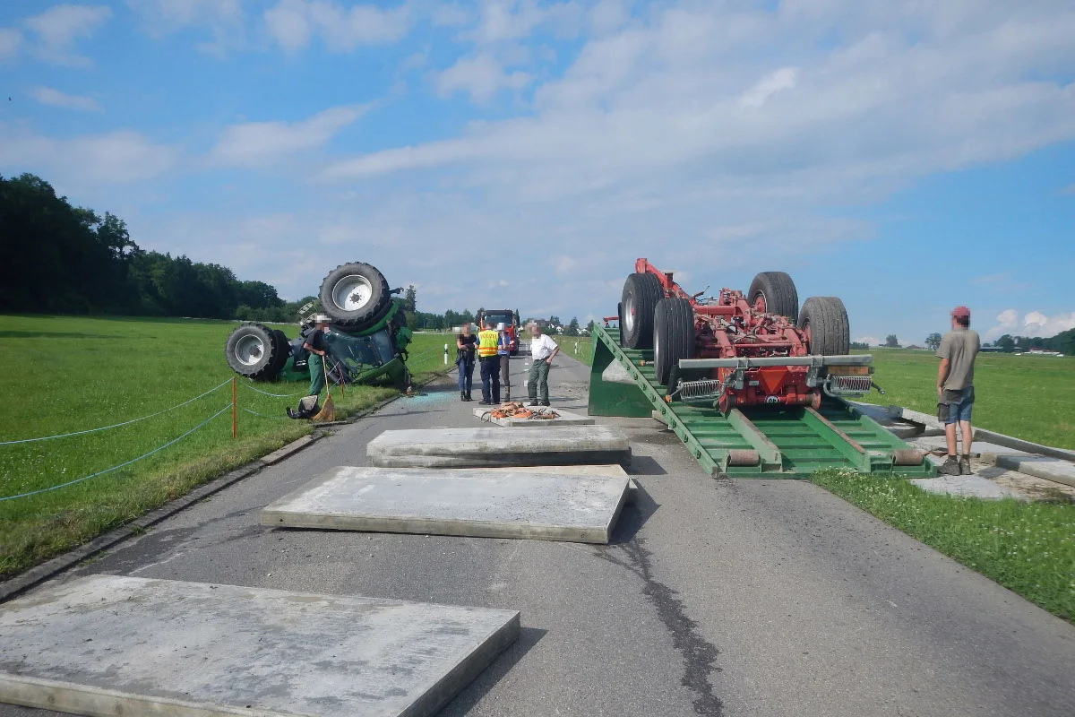 In Leimbach TG mit Traktor verunglückt
