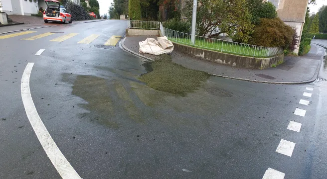 Ladung in Niederuzwil verloren