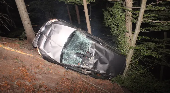 In Bad Ragaz mit Auto 150 Meter talwärts gestürzt