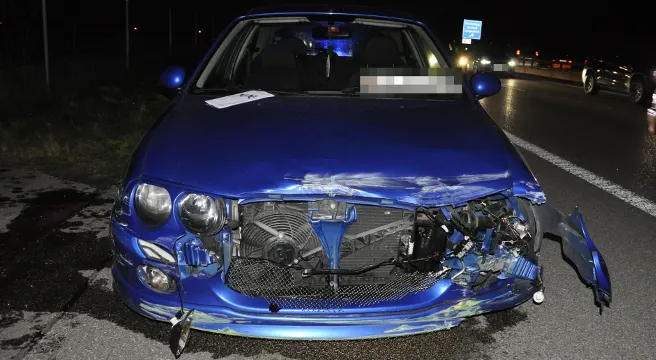 Fahrerflucht auf der A1 bei Niederbipp