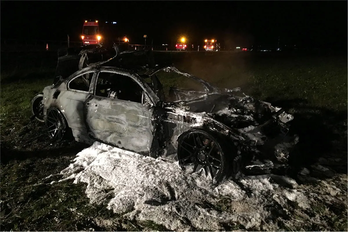 A3 Bilten GL - Selbstunfall mit Personenwagen