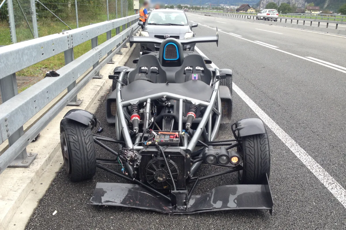 Erstfeld UR - Glück im Unglück bei Unfall auf der A2