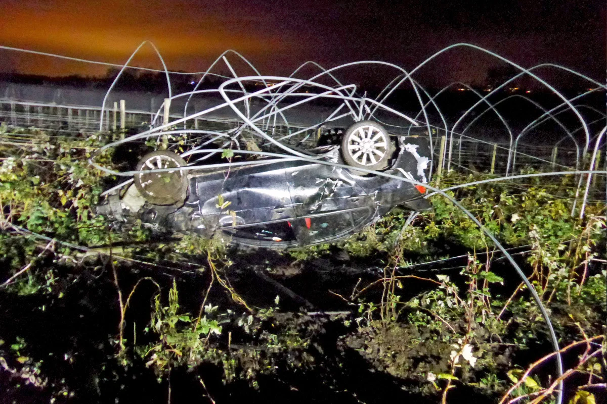 Kesswil TG - Unter Alkoholeinfluss mit Auto überschlagen