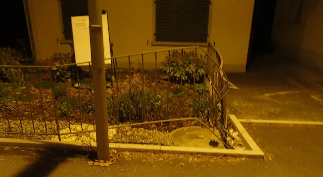 In Niederlenz mit Gartenzaun kollidiert und geflüchtet