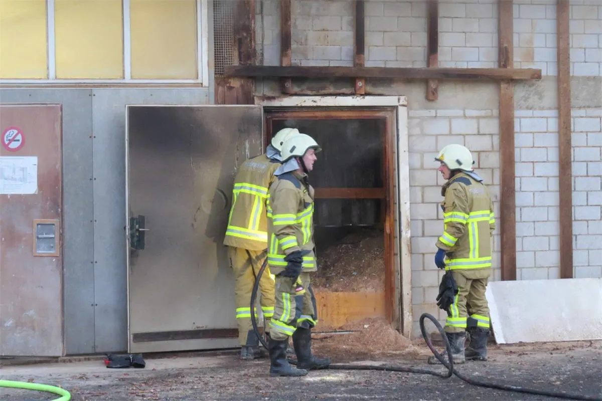 Auw AG - Brand in Schreinerei
