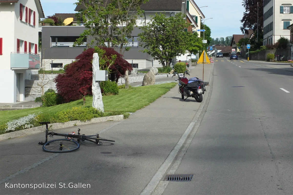 Oberbüren: Rollerfahrerin bei Kollision verletzt