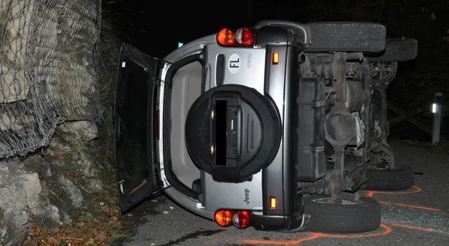 Zwei Verkehrsunfälle am Wochenende im Ländle