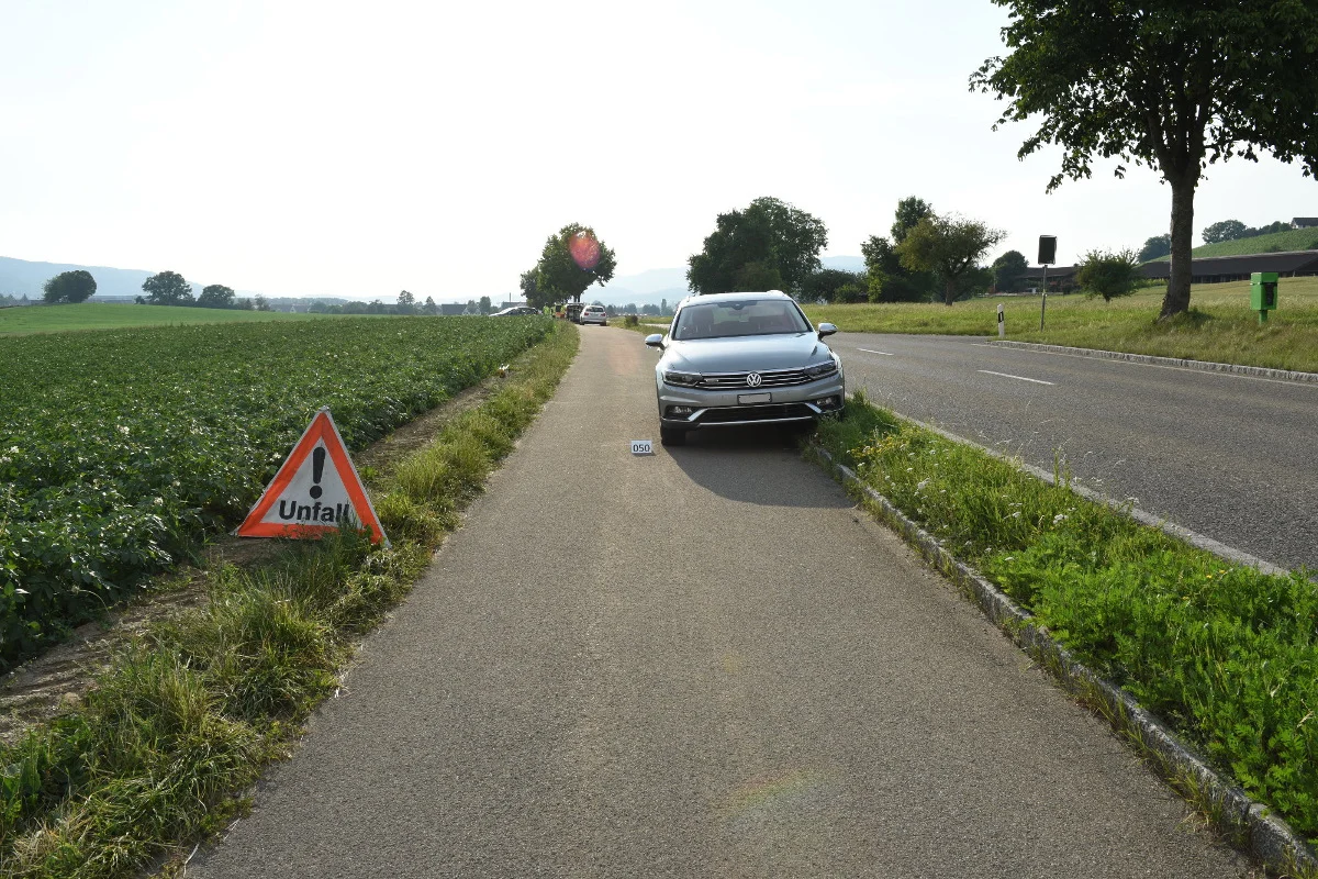 Watt ZH - Jogger von Auto erfasst